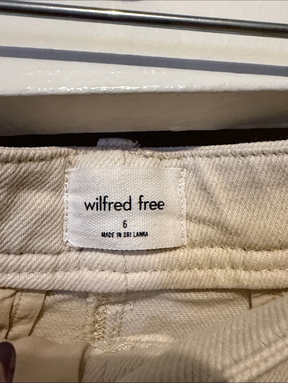 Wilfred Beige Straight-Leg Cargo Pants - Picture 2 of 10